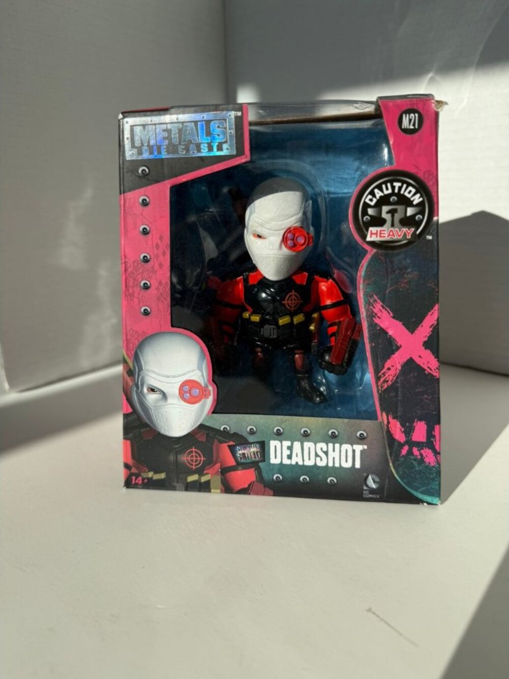 Open Box - Metals Suicide Squad 4 inch Movie Figure - Deadshot (M21)